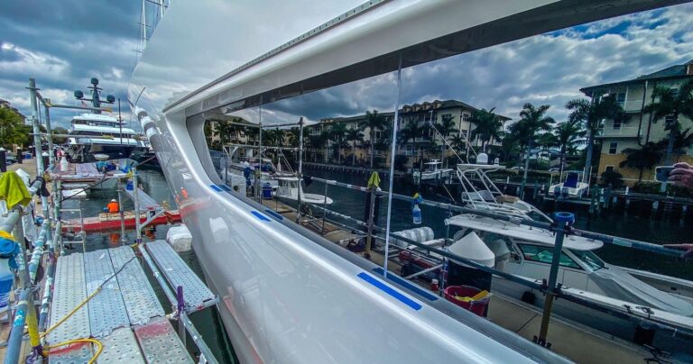 yacht glass saving services