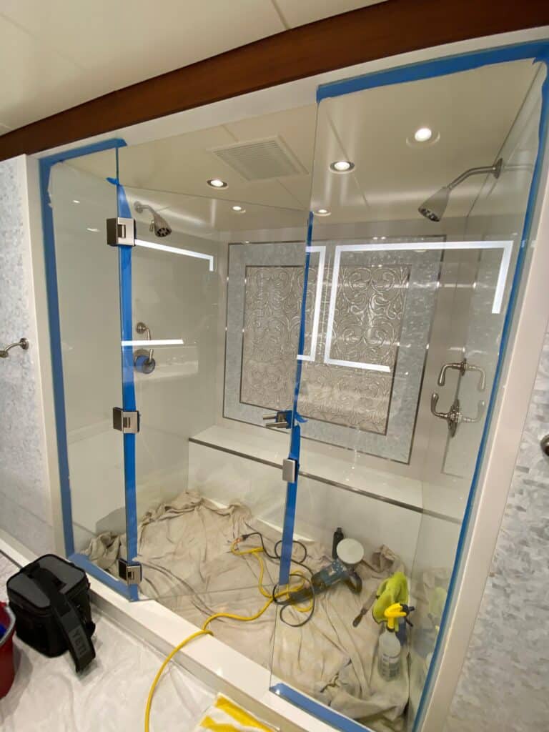 bathroom glass restoration specialists