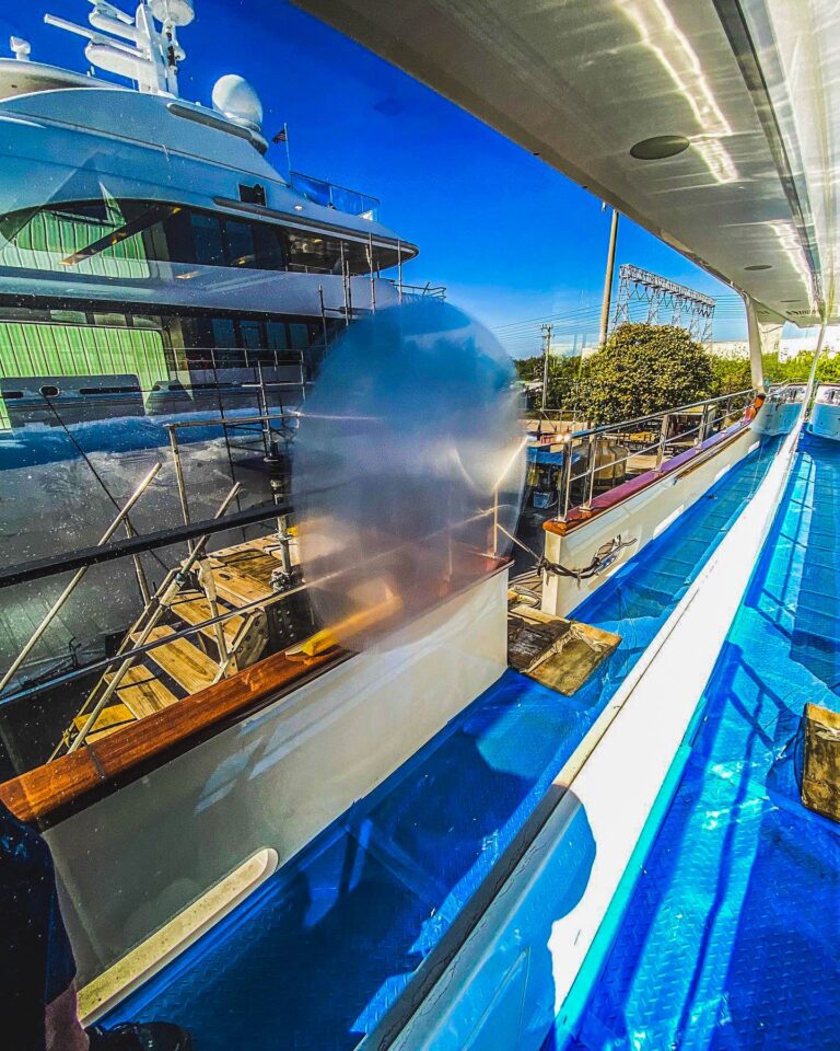 remove hard water stains from glass - yacht and boat glass restoration specialists