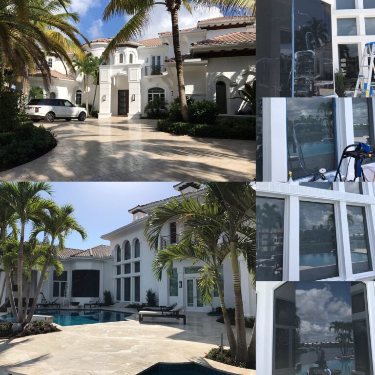 residential glass polishing and repair in Fort Lauderdale, Miami, and West Palm
