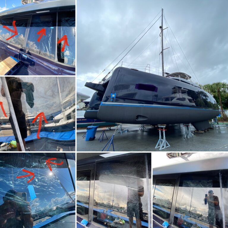 yacht and boat glass restorers