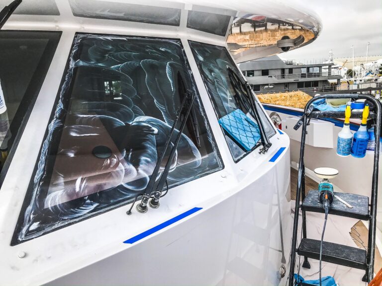 yacht glass restoration in Fort Lauderdale, Miami, and West Palm