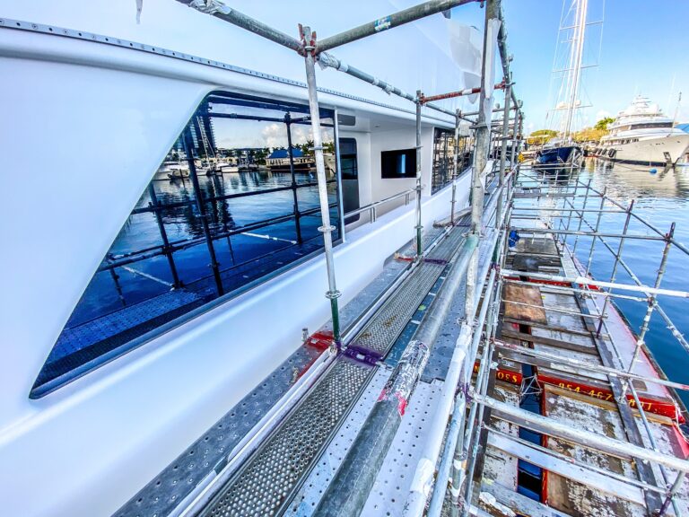 yacht and boat glass restoration services in Fort Lauderdale, Miami, and West Palm