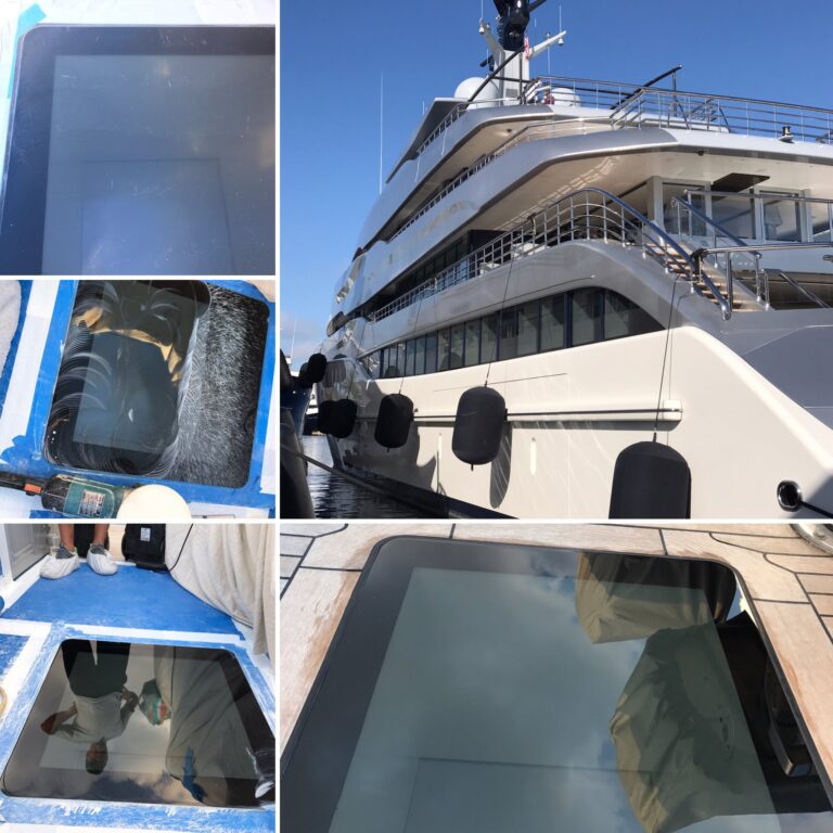 yacht glass saving services in south florida