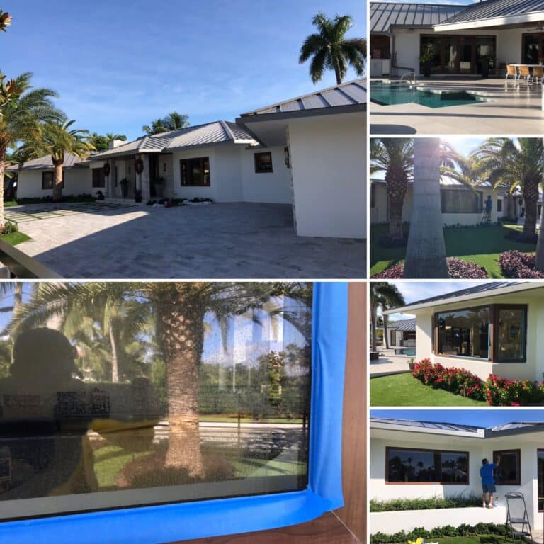 house glass restoration in Fort Lauderdale, Miami, and West Palm
