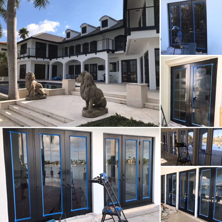 residential glass restoration in Fort Lauderdale, Miami, and West Palm